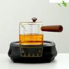 Smart Electric Ceramic Tea Brewer - Compact Kettle for Brewing, Steaming, and Boiling Tea