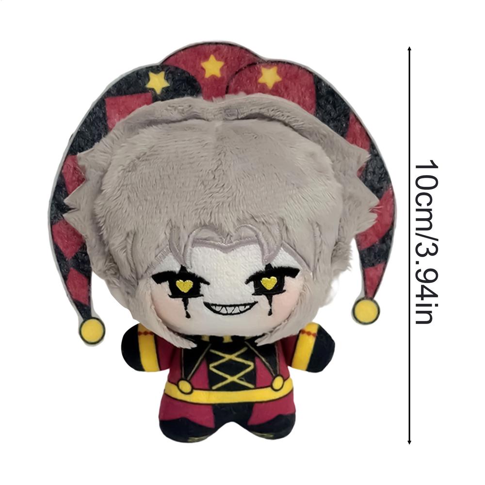 New The Freak Circus Pendant Plush Doll Toy 10CM Cartoon Cute Soft Pierrot Dolls Plush Toy Game Periphery For Kid new years Gift