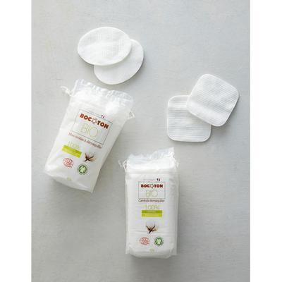 Bocotong Organic Oval Cotton Pads 40 Sheets