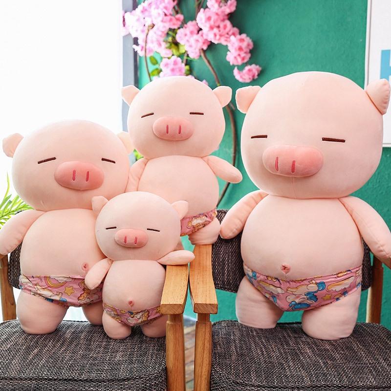 Soft And Squishy Plush Pig Toy Perfect Beach Companion For Girls Funny Gift Idea