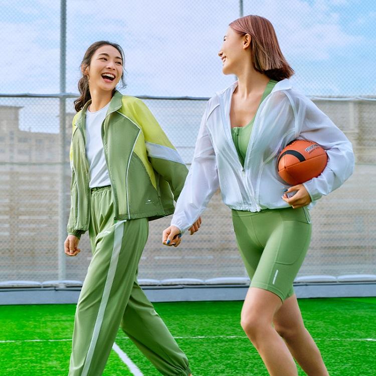 Li Ning Anti-Ultraviolet Antibacterial Cool Technology Comfortable Soft Breathable Lightweight Sports Fitness UPF50+ Sun Protection Clothing AFDU458-1