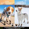 BEAUTYZOO Anti Slip Dog Socks Boots to Prevent Licking Paws, Waterproof Dog Shoes for Winter Snow/Hot Pavement, Grippy Socks with Double Straps for