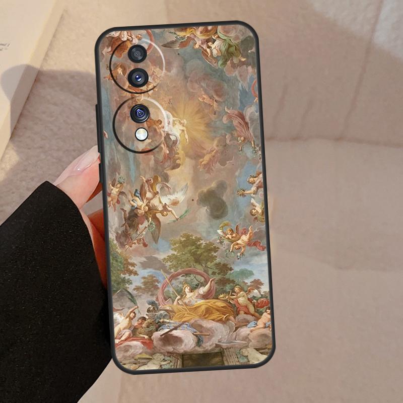 Michelangelo Art For Honor Magic V5 5 6 7 Pro Case For Honor X9a X9b X9c X8a X8b 50 70 90 200 400 Lite Cover
