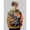 Kids Clothes Boys Hoodies Long Sleeve 3D Dinosaurs Print Children Spring Fall Clothes Casual Stylish Outdoor Boy Clothes Tops