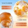 Orange Vitamin C Aufhellendes Reise-Set 5-teilig – Feuchtigkeitsspendendes Strahlen-Boost Hautpflege-Set für schnelles Strahlen & tägliche Feuchtigkeit