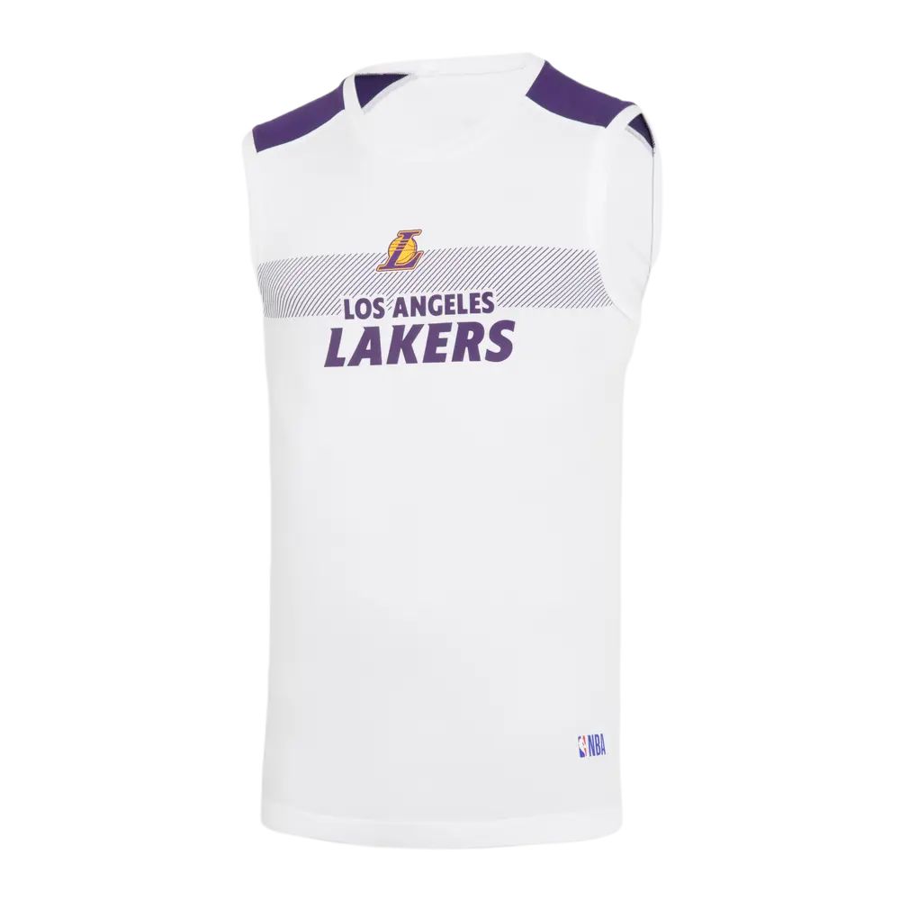 

DECATHLON x NBA Джерси для баскетбола Los Angeles Lakers Мужские Снежно-фиолетовый/Полуночный фиолетовый 2XL
