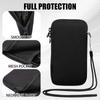Neoprene Phone Pouch With Lanyard,Shockproof Waterproof Portable Storage Bag For Phones, Keys & Earbuds Lightweight Wallet