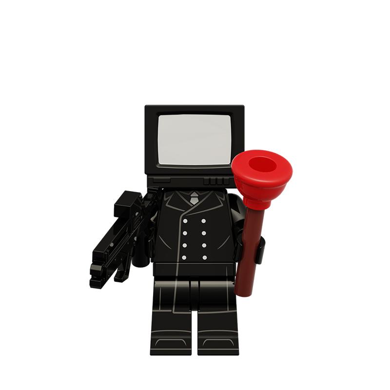 

Туалетное здание Скибиди Блоки Фигурка Игрушка Мальчик Дети Подарок Украшение Style G