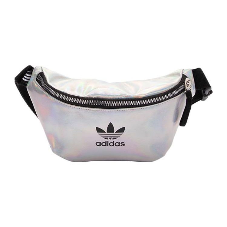 

Adidas Оригиналы Trefoil Металлический Переливающийся Логотип Печать Полиуретан Сумка через плечо Сумка на грудь Женские сумки Переливающийся-Белый FL9632 Laser White