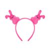 1/3/4/5Pcs Women's Bunnies Costume Accessories Set Rabbit Ears Headband Bowtie Rabbit Tail Tutu Skirt for Easter Party