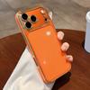 Two-color Electroplating Camera Lens Protector Phone Case for iPhone 13 14 15 16 17 Pro Max Soft Silicone Shockproof Back Cover