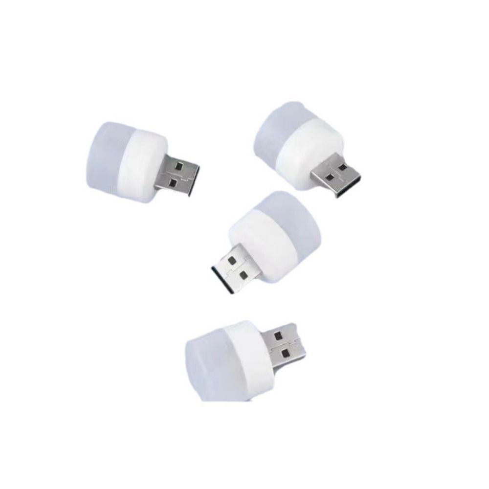Mini Size Mini USB Night Light Round Shape Warm White USB Plug Lamp LED Technology USB Powered Mini LED Night Light Computer Use