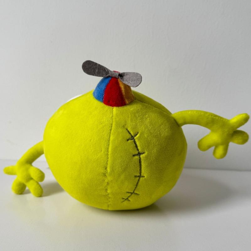 Bing Bong Scout Plush Toy Cute Green Cartoon Stuffed Animal with Propeller Hat Soft Plushie Doll From PEAK Game Perfect Kids Gift Fans and Collectors