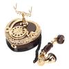 Vintage Music Box Light Luxury Innovative Elegant Heart Shaped Mechanical Old Telephone Music Box