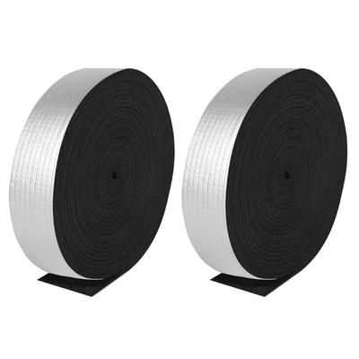 2 Rolls 32.81FT Winter Pipeline Insulation Tape Adhesive Pipe Wrap Tape Outdoor Indoor Winter Freeze Protections