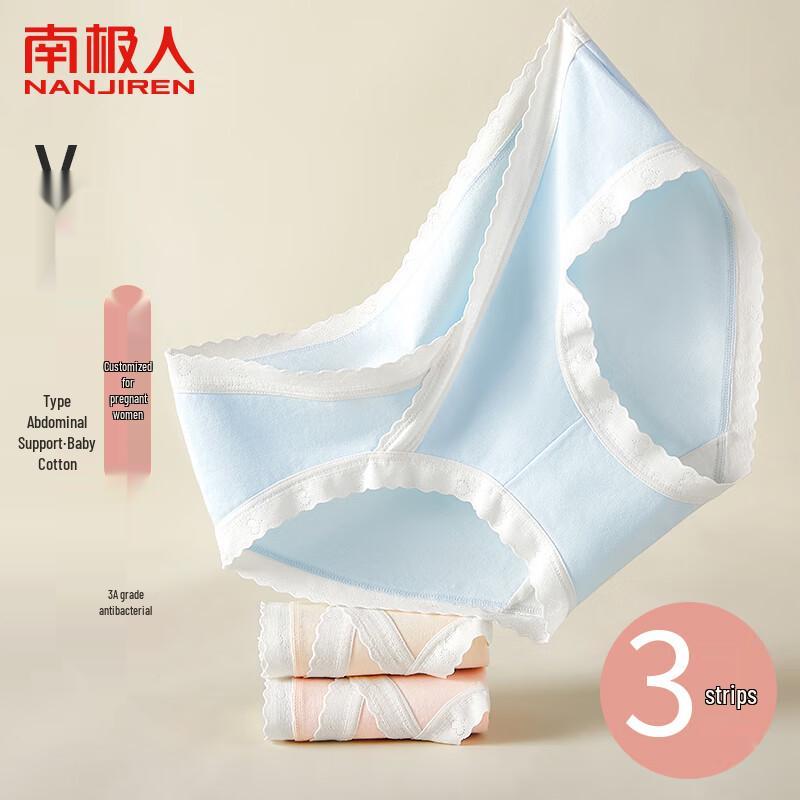 

Nanjiren Women s Low-Waist Maternity Underwear 3-Pack XL