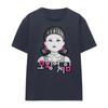Squid Game YoungHee Pop Art T-shirt Femme S-2XL, Bleu Marine Foncé
