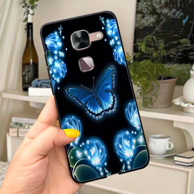 Case For Letv LeEco Le Max 2 Cover Case Le Max2 Cute flower Soft Silicon Phone Case for Letv MAX2 X820 Cover Shockproof Shell