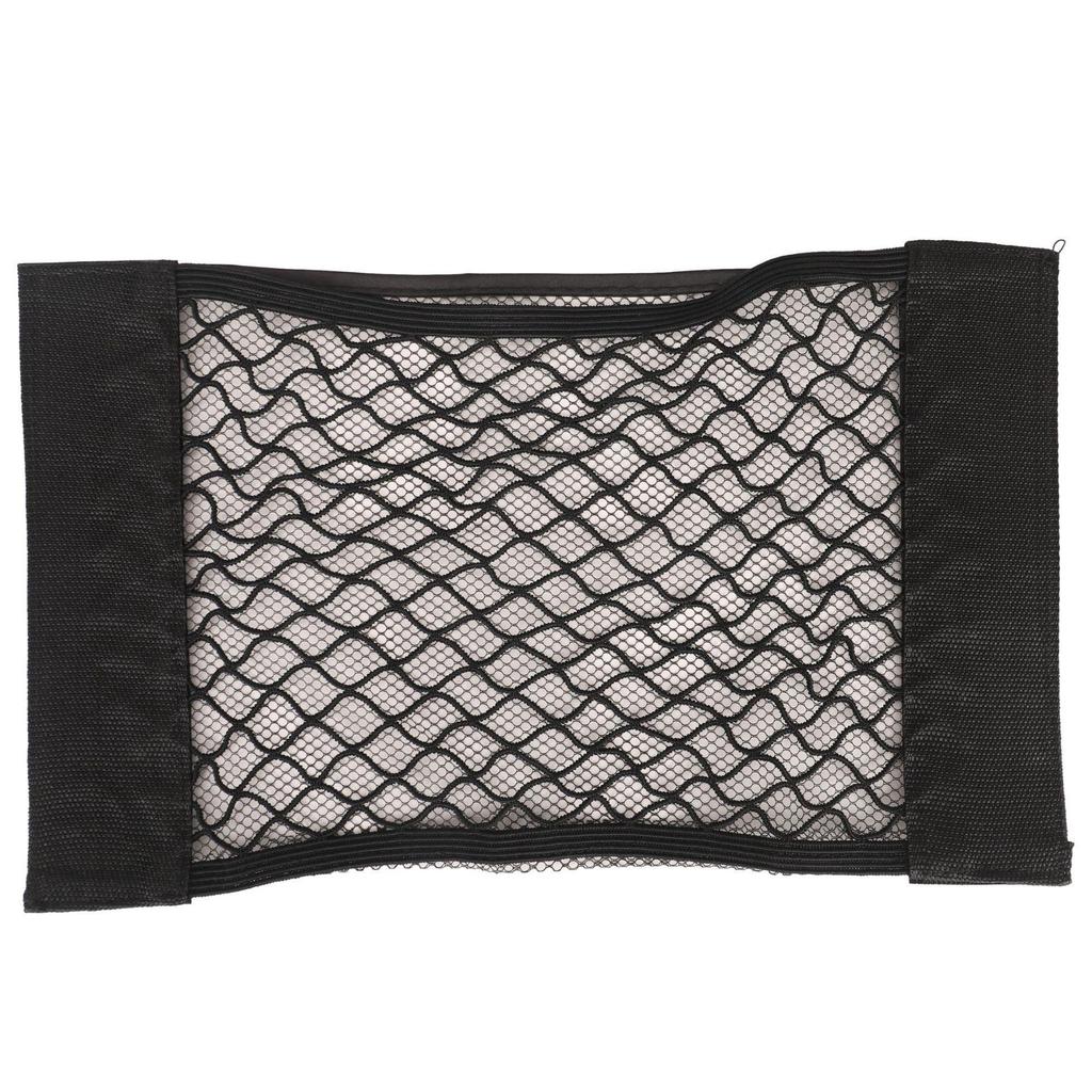Wall-Mounted Large Capacity Velcro Mesh Bag for Trash or Plastic Bags - Suitable for Kitchen, Bedroom, or Bathroom.