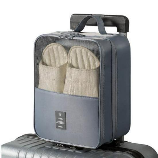 Tragbare Reise-Schuhaufbewahrungstasche - Staubdicht, Kofferfreundlich für Geschäftsreisen und Reise-Outfits