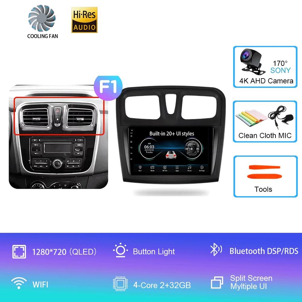 

Android 14 Автомобильное радио для Renault Logan 2 2012 - 2022 Sandero 2 2013 - 2022 Мультимедиа Видео Плеер Навигация стерео GPS Нет 2din CHINA