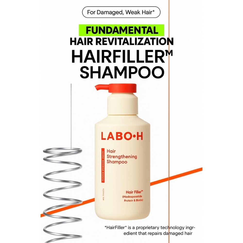[LABO-H] Hair Strengthening Clinic Shampoo 430ml / 14.54 fl. oz