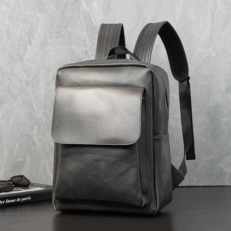 TS JYL laptop bag,Vintage Backpack Large Business Fashion Travel Men Bag