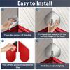 Aug. 2 Pcs Stainless Steel Bowguard For Boats Boatbow Protector With Adhesive Boat Keel Guard For Protecting Boat Ship