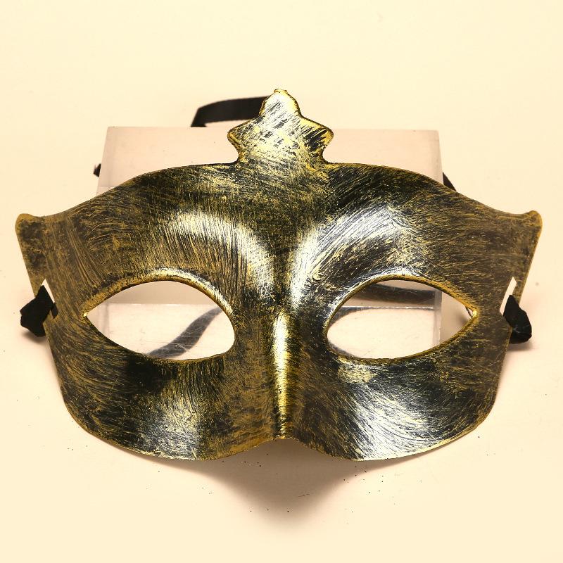 Couple Masks Prince and Princess Halloween Couple Vintage Masks Prince Princess Jazz Half Face Cover Holiday Party Decorations