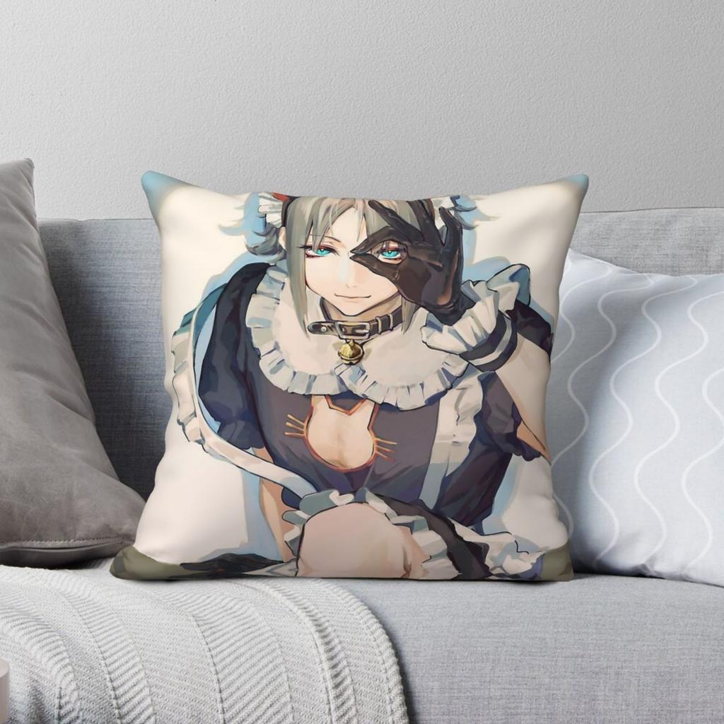Mysta Rias Nijisanji En Vtuber Pillowcase Polyester Linen Velvet Creative Zip Decor Pillow Case Room Cushion Cover