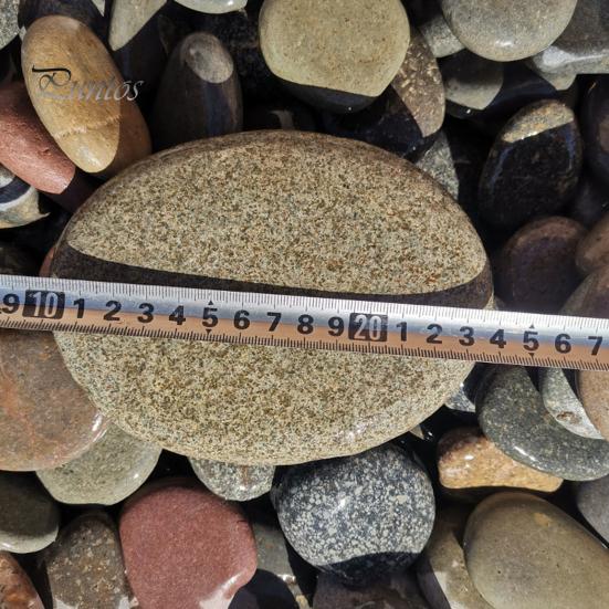 5 Pcs Painting Pebbles Natural River Rocks Smooth Unpolished Flat Pebbles for Kids Adults Painting Art DIY Crafting Garden Decor