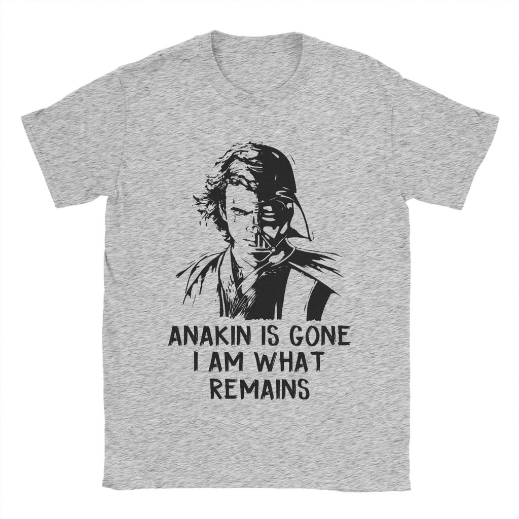 Men's Anakin Skywalker T Shirt 100% Cotton Clothing Casual Short Sleeve Crew Neck Tees Party T-Shirt