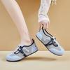 Fashion 2025 New Summer Shoes New Hollow Mesh Breathable Flat Casual Board Shoes Patchwork Mesh Shoes Shallow Mouth Designer