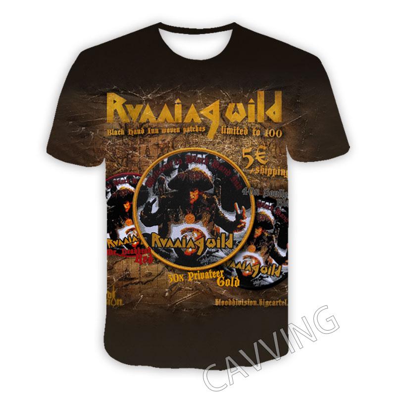 New Fashion Women/Men's 3D Print Running Wild Rock Casual T-shirts Hip Hop Tshirts Harajuku Styles Tops Clothing
