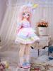 Official Dream Fairy 1/4 Kawaii 16 Inch Ball Jointed Doll Full Set With Student Uniform Bjd Msd Diy Collection Toy Girls