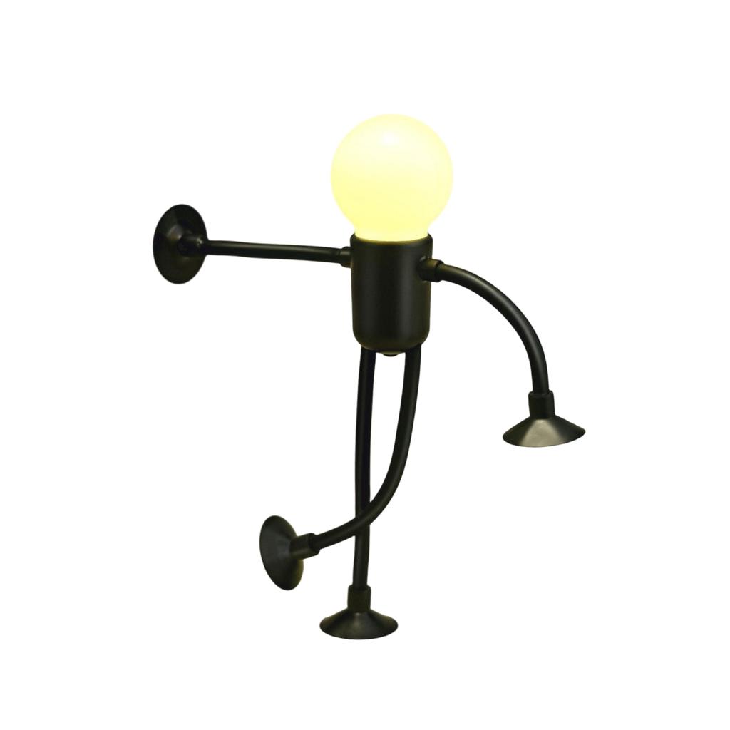 Adjustable Cartoon Character Night Light for Kids Flexible Design Portable Reading Lamp Suitable for Bedroom Desk Use and Children's Gift
