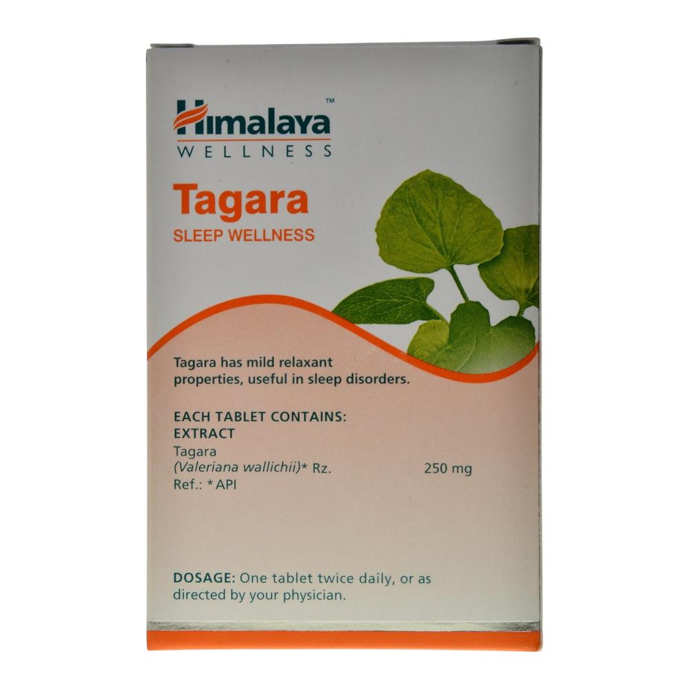 Himalaya Tablety Tagara Sleep Wellness | Podporují klidný spánek | Zklidňují mysl a snižují stres | Přírodní podpora pro kvalitu spánku | 60 tablet