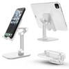 Foldable Mobile Phone Holder Three Sections Desktop Tablet Holder For IPhone IPad Samsung Xiaomi Universal Table Cellphone Stand