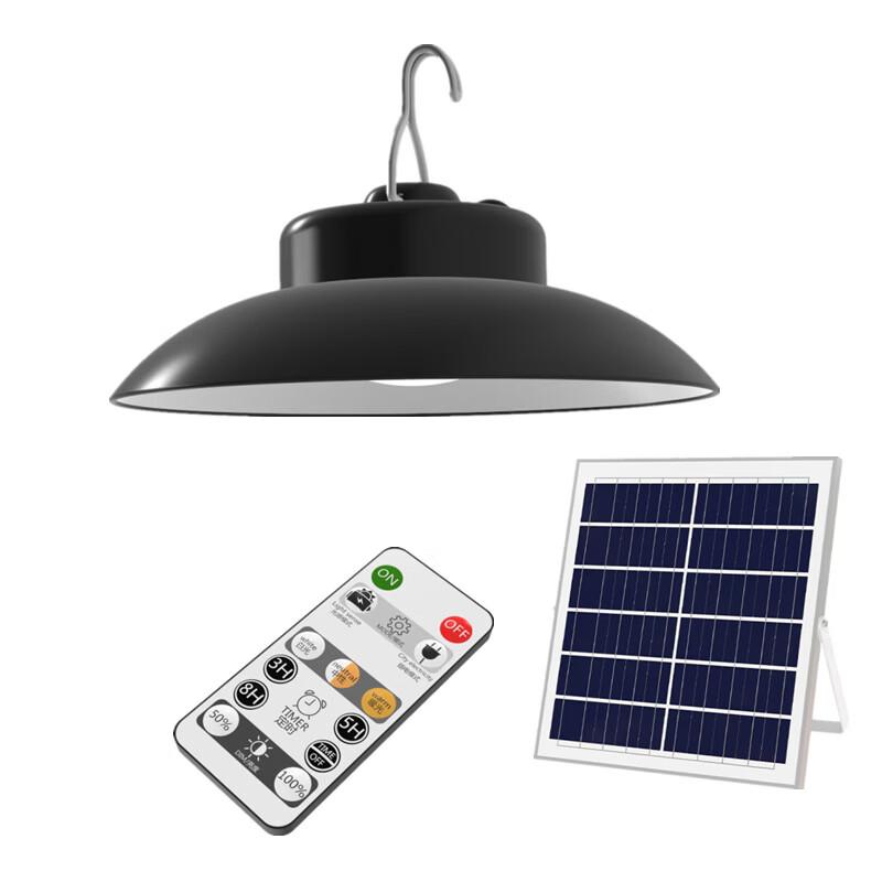 Retro Solar LED Pendant Courtyard Light