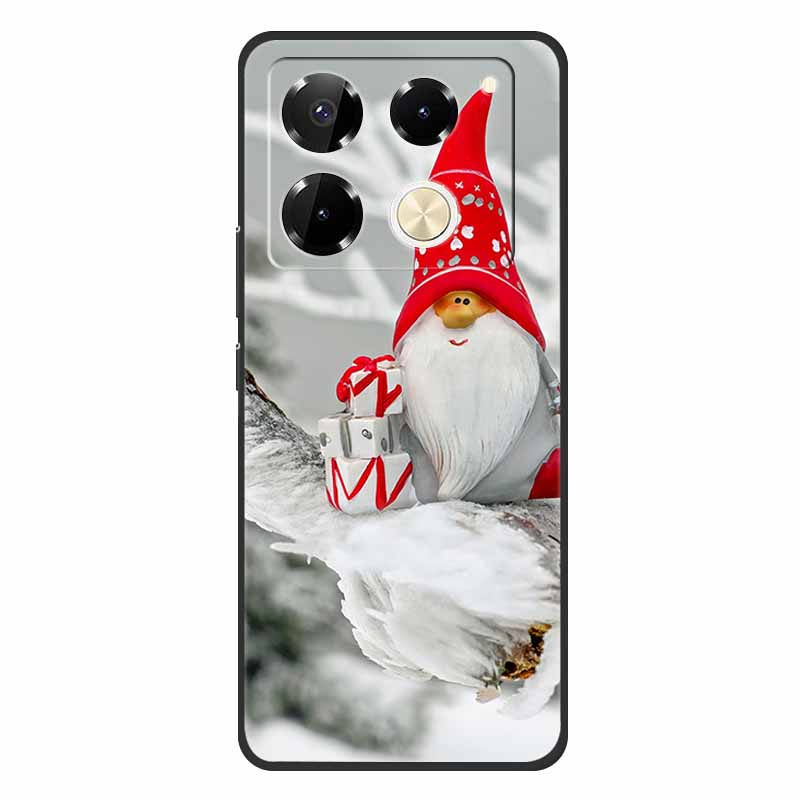 2024 Christmas Phone Cases For Infinix Note 40 Pro 4G 5G Cases Soft TPU Silicone For Note 30 4G  5G  Infinix Note 40Pro 30Pro 4G