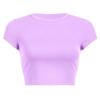 Y2K Women's Summer Solid Color Short T-shirt