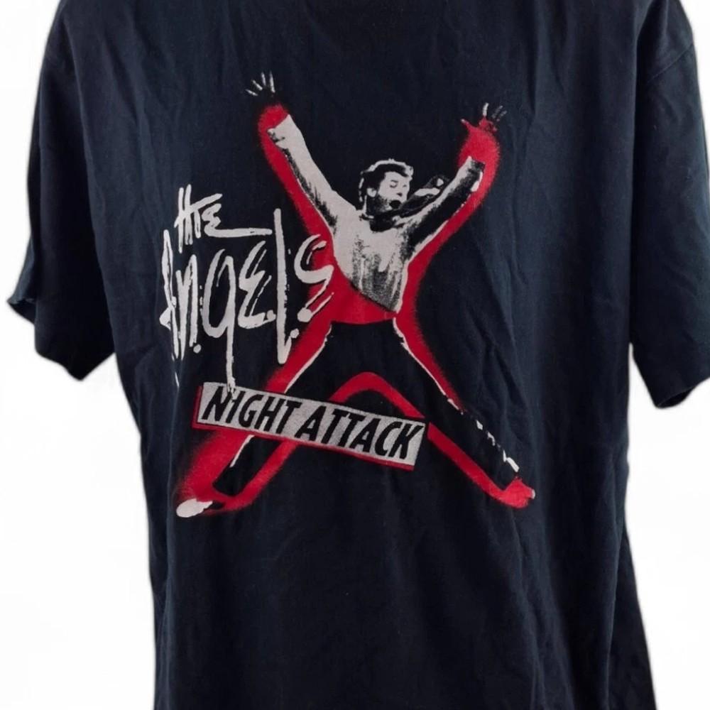 Популярная Футболка Унисекс The Angels Night Attack Concert S-235XL 15D297 XXL