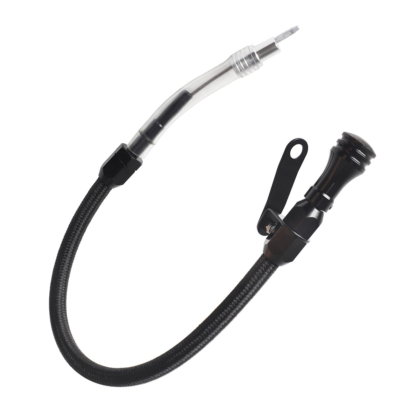 

Flexible Engine Oil Dipstick For 454 Big Block Chevy Chevrolet 1965-1991 Engine 396 402 427 502 Stainless Steel Wear Resistant