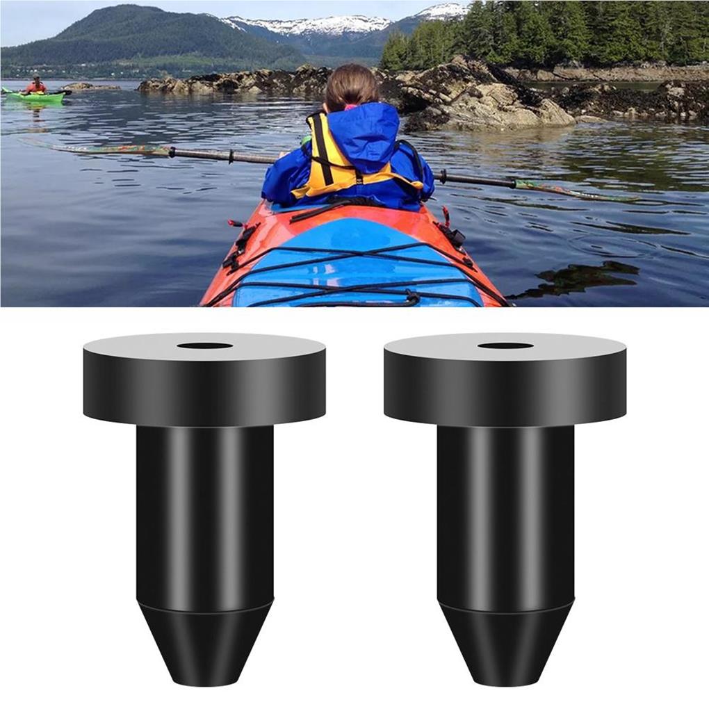 6 Pieces Kayak Drain Plug Canoe Marine Boat Scupper Waterproof Holes Water Stopper Fishing Accessories Replacement for Aruba