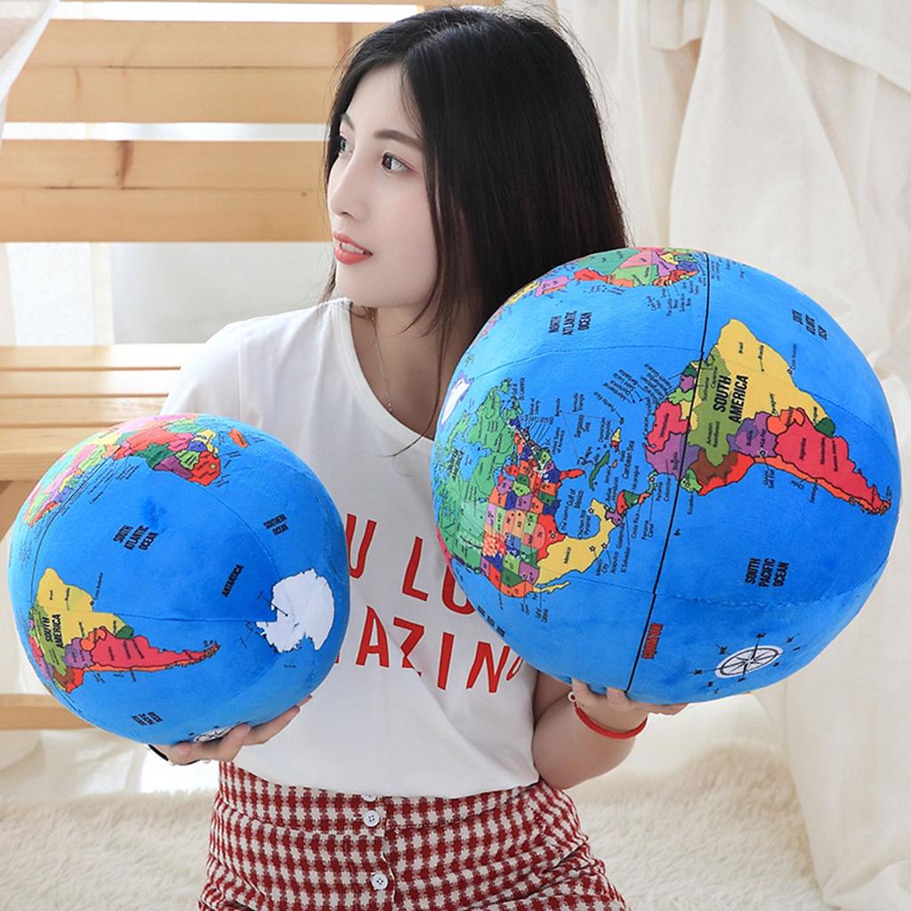 Simulated Earth Sun Mars Moon Stuffed Playthings Stuffed Planets In The Solar System Gentle Doll Pillow Cushions Boys Girls Birth Date Present