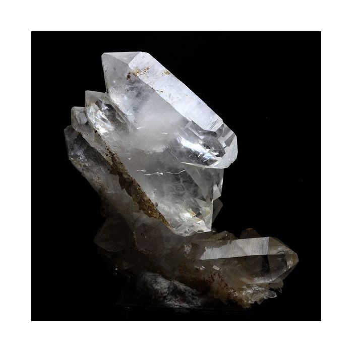 Pierres et Minéraux. Quartz à Ame (faden quartz). 206.5 ct. Plan du Lac, Oisans, Savoie, France.