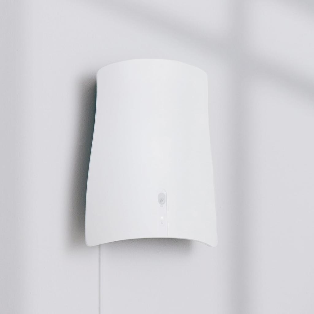 Sunstar Pet დეზოდორანტი ჰაერის გამწმენდი QAIS QAIS თეთრი კედელზე დასამონტაჟებელი ფილტრის შეცვლა არ საჭიროებს -air-04A1J-OW