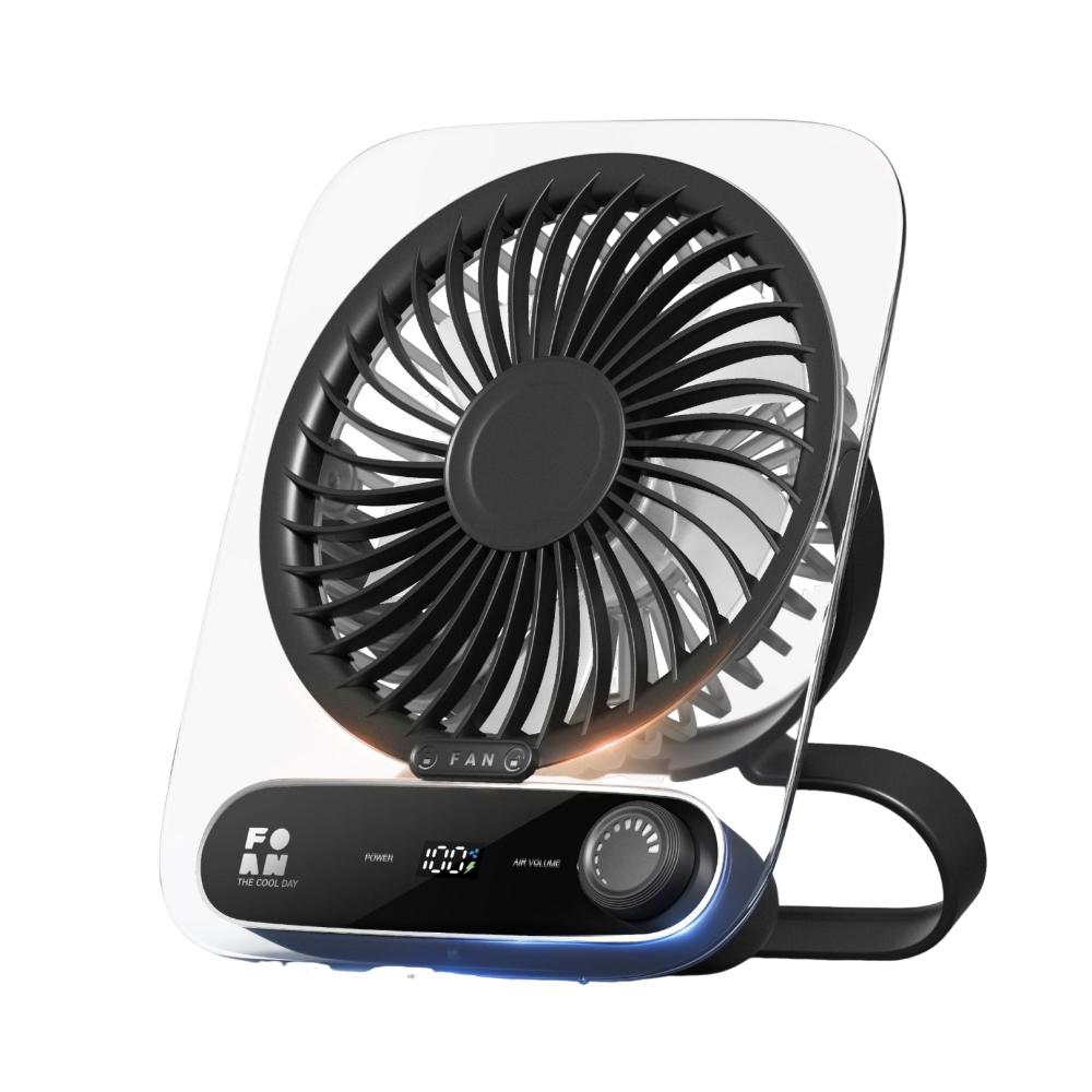Speeds Adjustable USB Desk Fan Ultra-Quiet Mini Electric Fan Simple Table Cooling Fan  Home Office