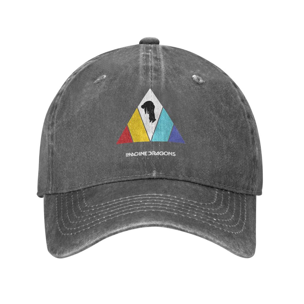 Imagine Dragons Evolve Album Baseball Cap Casual Distressed Washed Band Music Snapback Hat Unisex Outdoor Workouts Adjustable