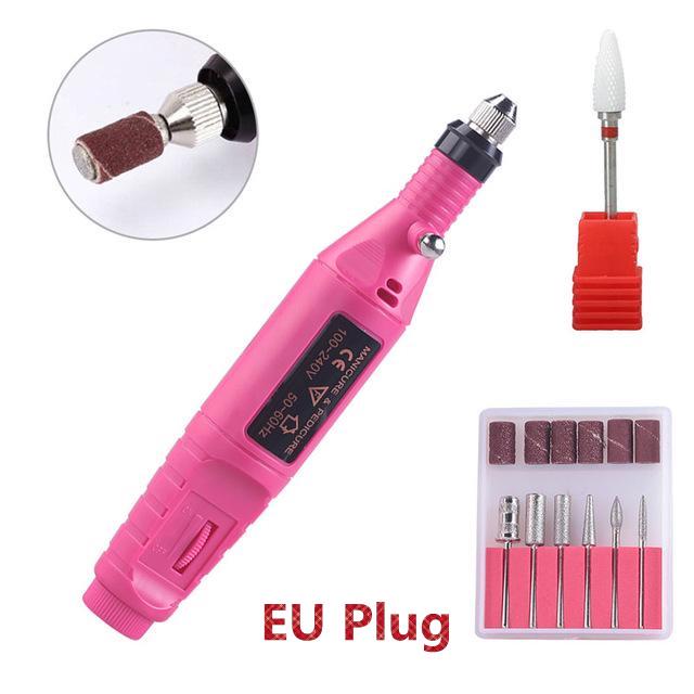 Diamond Electric Nail Drill Cutter Pedicure Electric Manicure Drill Accessory
